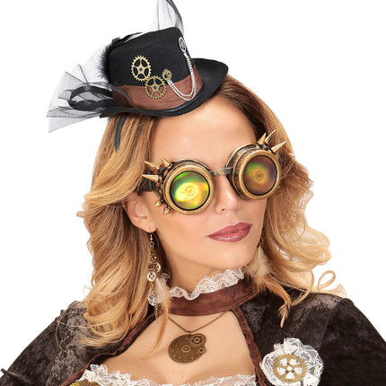 Widmann SRL Mini hoedje steampunk dames