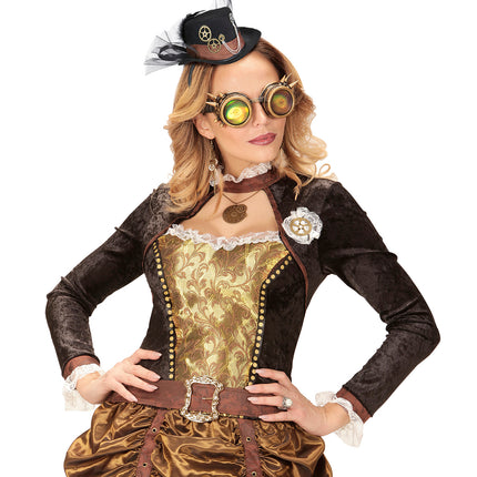 Widmann SRL Mini hoedje steampunk dames