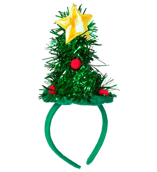 Widmann SRL Mini kerstboom op haarband