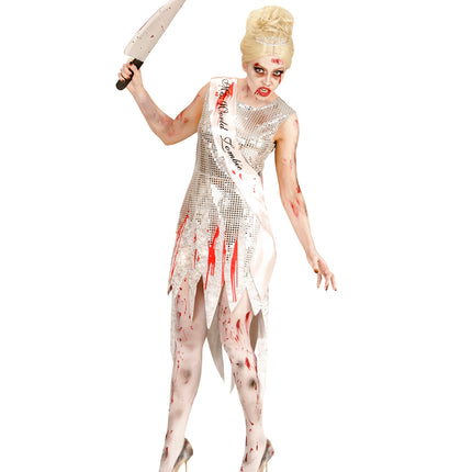 Widmann SRL Miss World zombie jurk voor Halloween