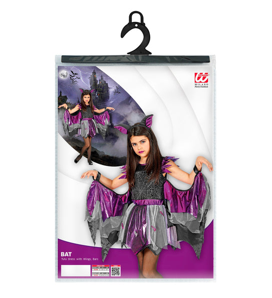 Widmann SRL Mooi paars vleermuis pak