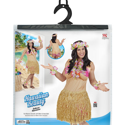 Widmann SRL Mooie hawaiiaans kostuum travestie