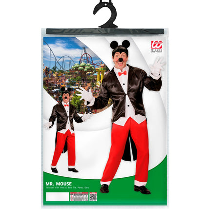 Widmann SRL Muis Mickey kostuum heren