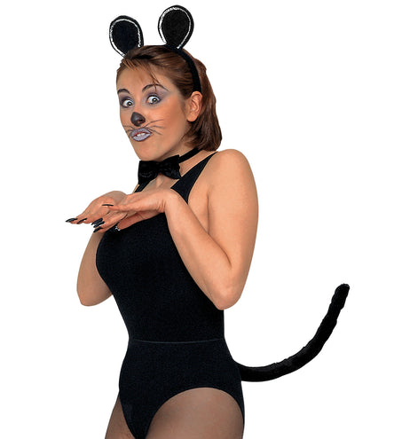 Widmann SRL Muizen oren met staart en strik