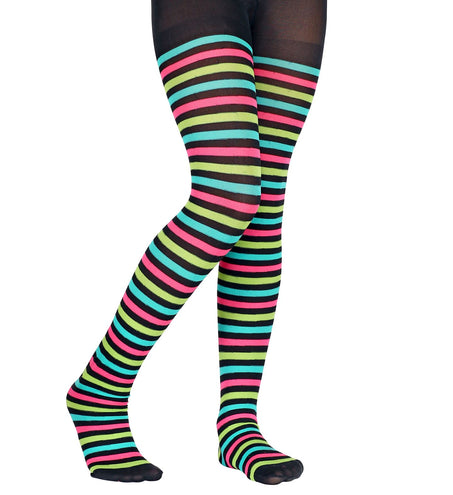 Widmann SRL Multi color panty gestreept kinderen