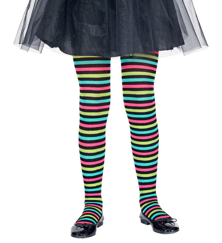 Widmann SRL Multi color panty gestreept kinderen