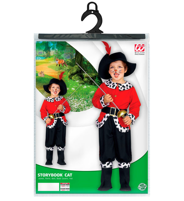 Widmann SRL Musketier kostuum gelaarsde kattenpak