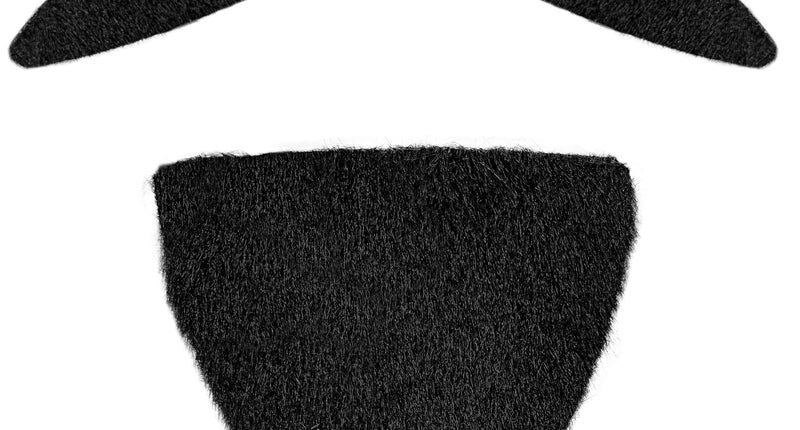 Widmann SRL Musketier snor en sik zwart