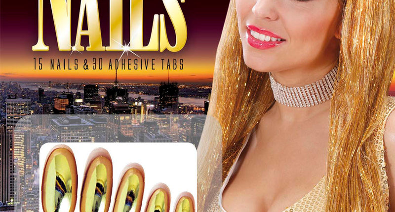 Widmann SRL nagels goud metalic