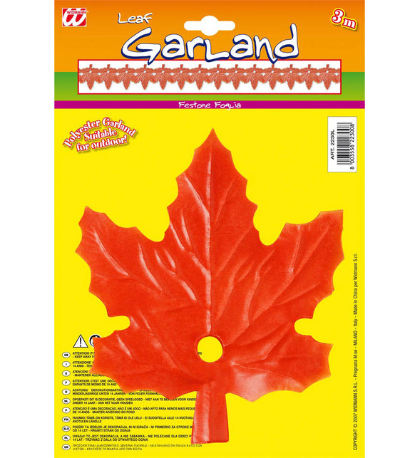 Widmann SRL Najaarslinger bladeren 3 meter