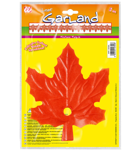 Widmann SRL Najaarslinger bladeren 3 meter