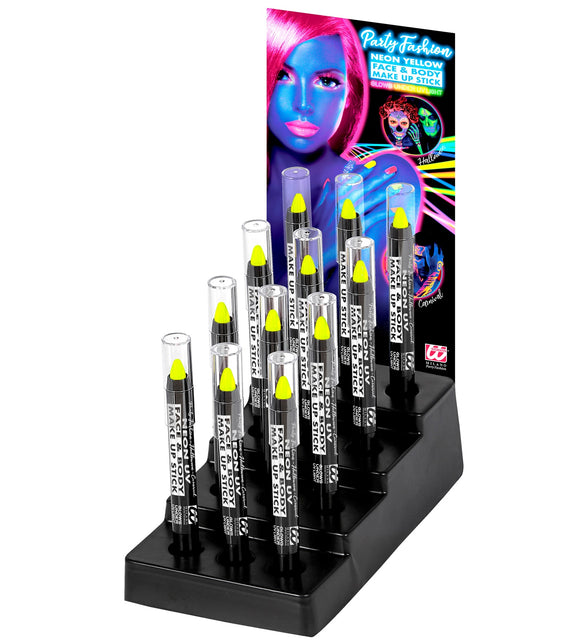 Widmann SRL Neon geel make-up potlood 3.5ml