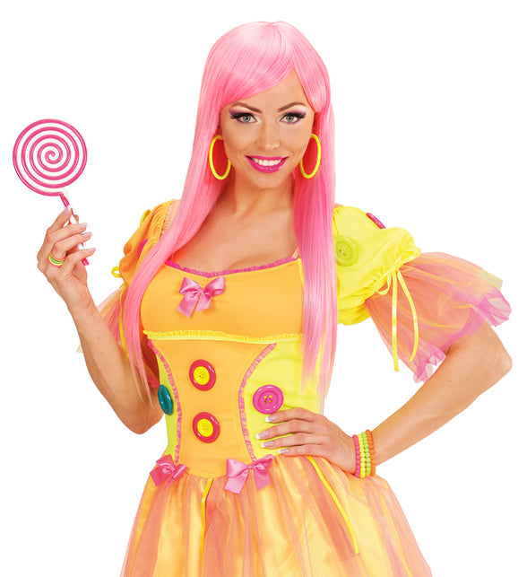 Widmann SRL Neon gele oorringen