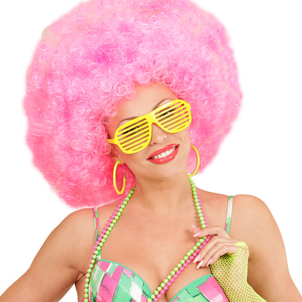 Widmann SRL Neon gele oorringen