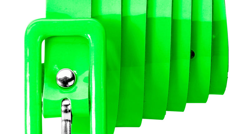 Widmann SRL Neon groene riem disco