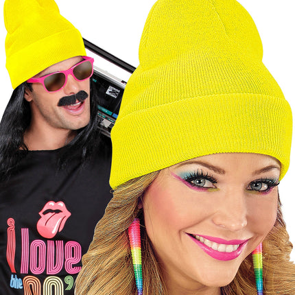 Widmann SRL Neon muts geel