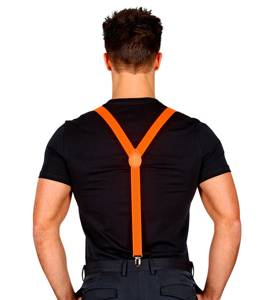 Widmann SRL Neon oranje bretels verstelbaar