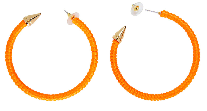 Widmann SRL Neon oranje oorbellen