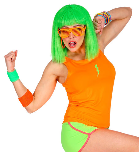 Widmann SRL Neon oranje shirt dames