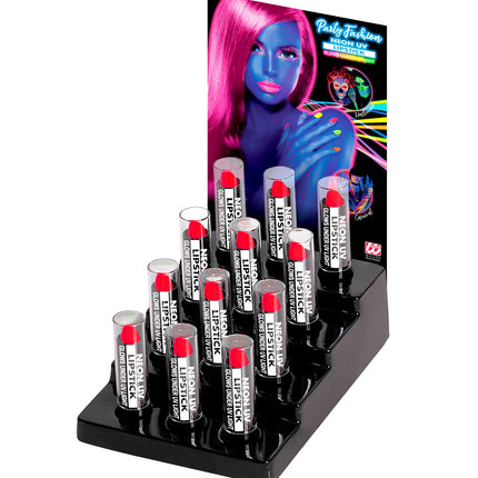 Widmann SRL Neon roze lippenstift 6ml