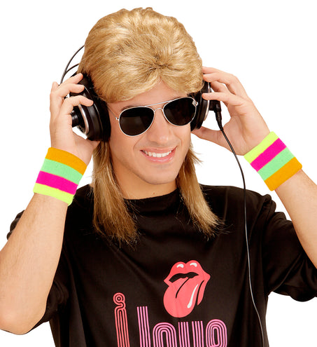 Widmann SRL Neon zweetbanden meerkleurig