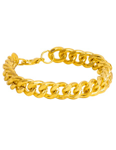 Widmann SRL Nep gouden armband hip hop