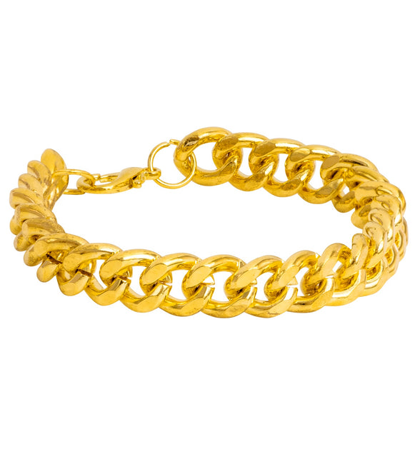 Widmann SRL Nep gouden armband hip hop