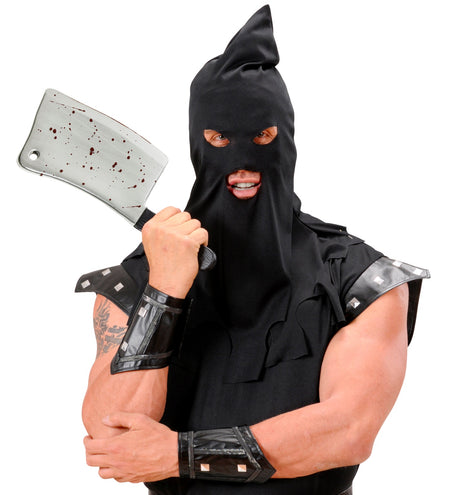 Widmann SRL Nep hakbijl met bloedspetters 44cm