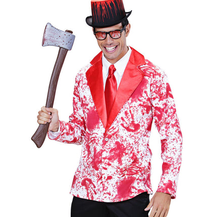 Widmann SRL Nep houten  bijl met bloedspetters