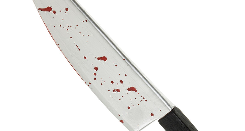 Widmann SRL Nep mes met bloedspetters 48cm