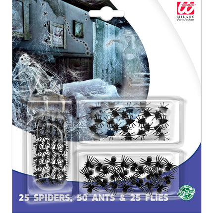 Widmann SRL Nep mieren spinnen en vliegen ±100 stuks