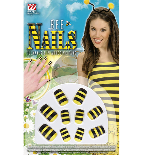Widmann SRL Nep nagels bijen print