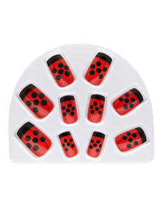 Widmann SRL Nep nagels lieveheersbeestje