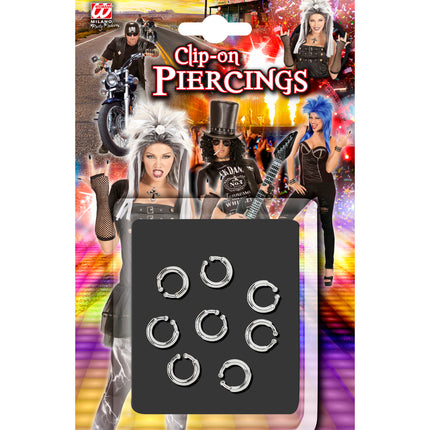 Widmann SRL Nep piercing clip in zilver