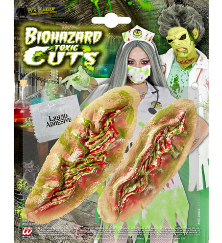 Widmann SRL Nep snijwond radioactief zombie