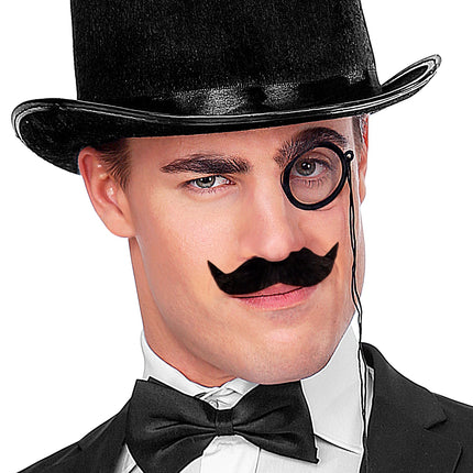 Widmann SRL Nep snor zwart Ambassadeur