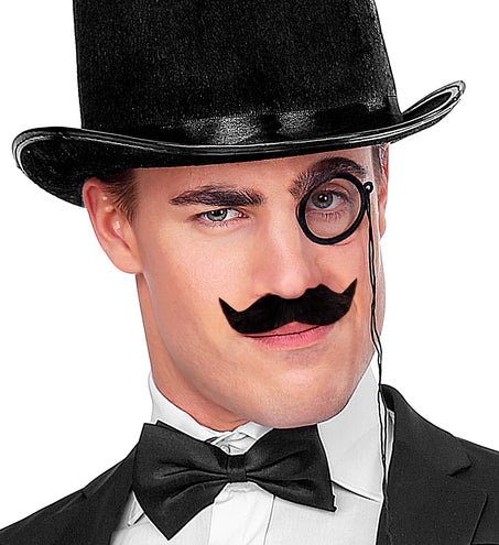 Widmann SRL Nep snor zwart Ambassadeur