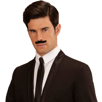 Widmann SRL Nep snorren zwart 12 stuks