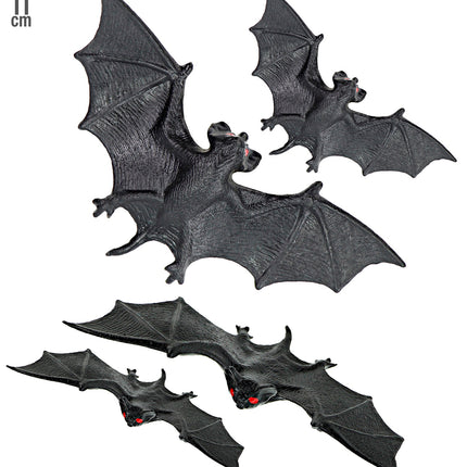 Widmann SRL Nep vleermuizen 4 stuks