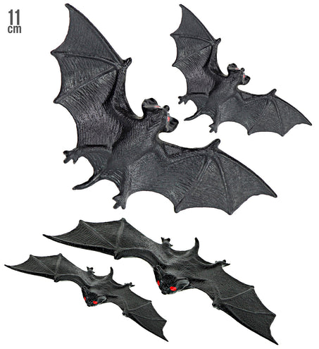 Widmann SRL Nep vleermuizen 4 stuks