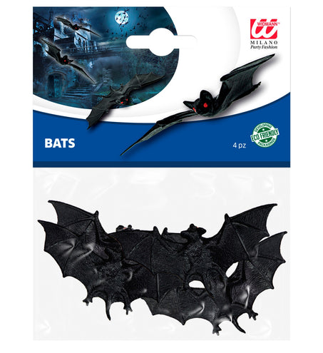Widmann SRL Nep vleermuizen 4 stuks