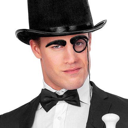 Widmann SRL Nep wenkbrauwen zwart