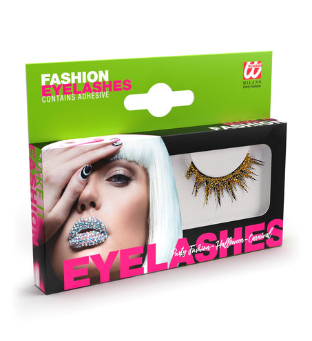 Widmann SRL Nepwimpers glitter goud