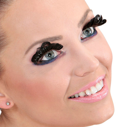 Widmann SRL Nepwimpers zwart kant