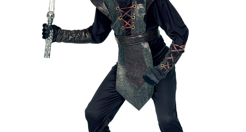 Widmann SRL Ninja kostuum zwart Hosin kind