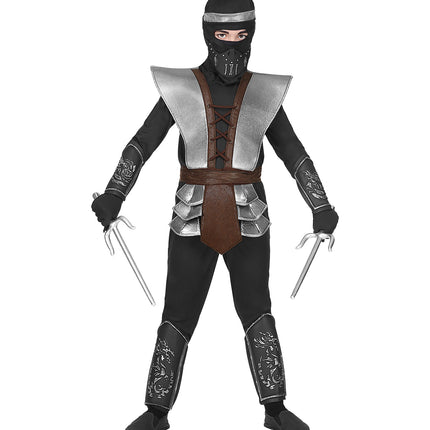 Widmann SRL Ninja pak meester Mark jongen