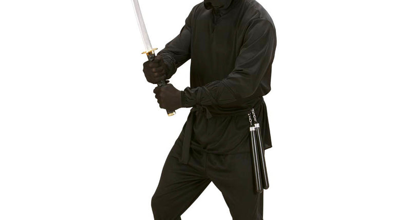 Widmann SRL Ninja pak Sven zwart volwassenen