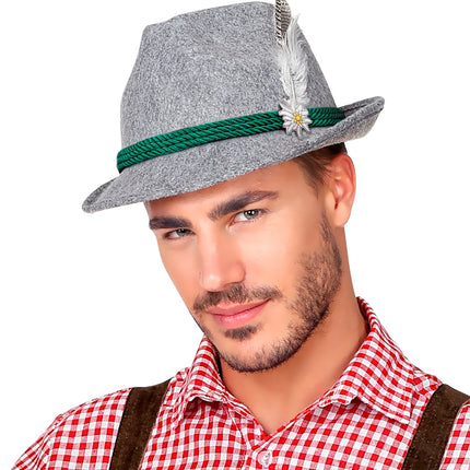 Widmann SRL Oktoberfest Bayern hoed met veer