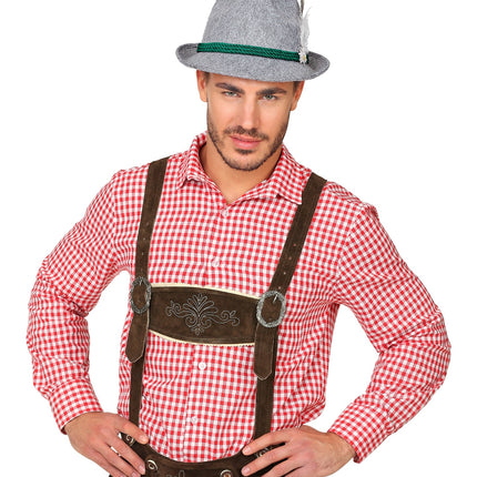 Widmann SRL Oktoberfest Bayern hoed met veer