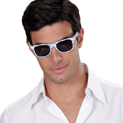 Widmann SRL Oktoberfest bril Beieren blau weiss